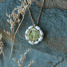 Load image into Gallery viewer, Emilie Shapiro Water Lily Pendant Necklace
