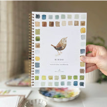 Load image into Gallery viewer, Birds Watercolor Workbook
