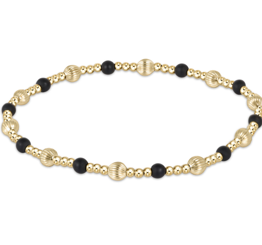 Enewton Dignity Sincerity Pattern 4mm Gemstone Bracelet (6 colors)