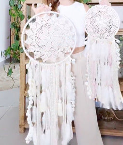 Cream Dreamcatcher, Medium