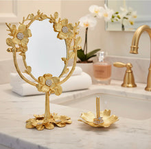 Load image into Gallery viewer, Olivia Riegel Botanica Ring Holder, Silver or Gold
