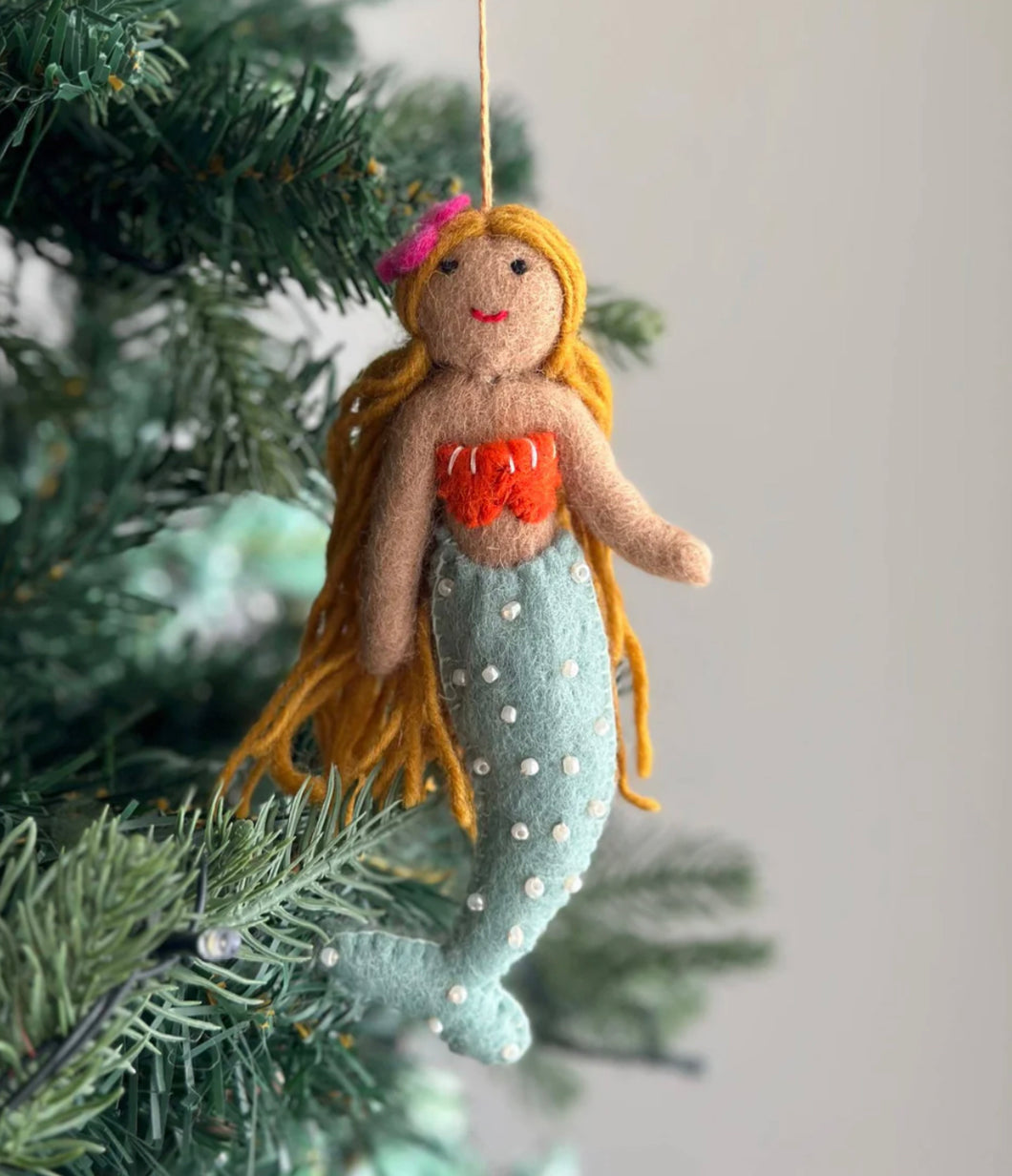 Felt Mermaid Ornament