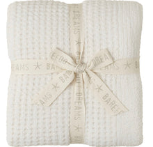 Load image into Gallery viewer, Barefoot Dreams CozyChic Waffle Throw, Cream
