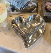 Load image into Gallery viewer, Mariposa Silver Heart Bowl
