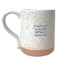 Load image into Gallery viewer, Happy Stoneware Quote Mug (8 Styles)
