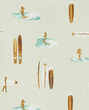 Load image into Gallery viewer, Milkbarn Stretch Shortall, Vintage Surf
