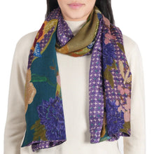 Load image into Gallery viewer, Garden Patchwork Reversible Scarf (4 Colors)
