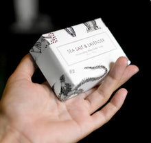Load image into Gallery viewer, Sea Salt &amp; Lavender Shea Butter Soap
