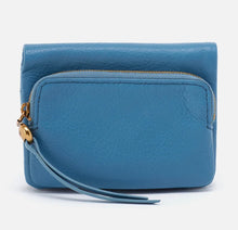 Load image into Gallery viewer, HOBO Fern Bifold Wallet (Dusty Blue, Taupe)
