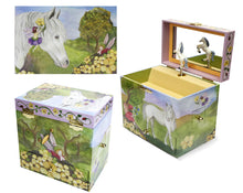 Load image into Gallery viewer, Fairy Horse Musical Jewelry Box
