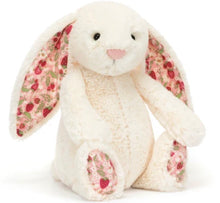 Load image into Gallery viewer, Jellycat Blossom Cream Bunny, Berry
