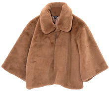 Load image into Gallery viewer, Blair Sheared Mink Faux Fur Jacket (Chai, Black)
