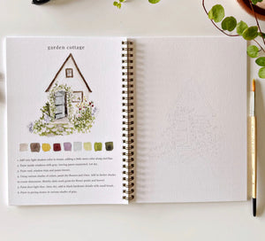 Garden Watercolor Workbook