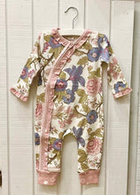 Load image into Gallery viewer, Flora Tapestry Zippered Romper
