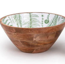 Load image into Gallery viewer, Fern Handcrafted Wood Bowls, 2 Sizes
