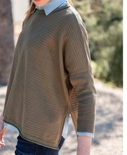 Load image into Gallery viewer, MerSea Catalina Cotton Crewneck Sweater, Jungle Stripe
