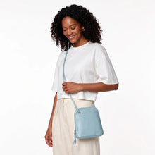 Load image into Gallery viewer, Latico Leathers Lilly Crossbody Leather Bag, Sky Blue
