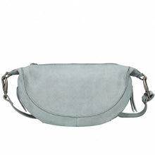 Load image into Gallery viewer, Latico Leathers Crosby Sling Crossbody Bag (Sky Blue, Rosa)
