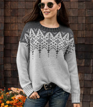 Load image into Gallery viewer, Wooden Ships Knits Chandelier Fair Isle Crewneck Sweater
