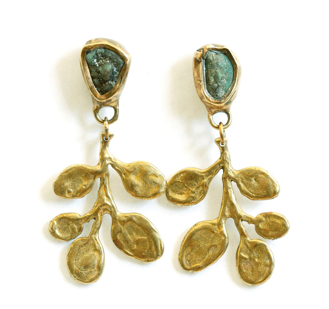 Emilie Shapiro Eucalyptus Earrings