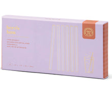 Load image into Gallery viewer, Here's How Mixed Color Glass Highball Sip/Stir Straws
