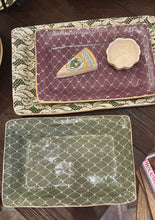 Load image into Gallery viewer, Terrafirma Ceramics Party Platter, Medium (Pine, Bordeaux)

