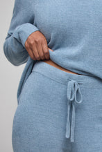 Load image into Gallery viewer, Barefoot Dreams CozyChic Ultra Lite Track Pant, Blue Aura
