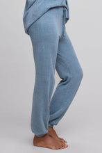 Load image into Gallery viewer, Barefoot Dreams CozyChic Ultra Lite Track Pant, Blue Aura
