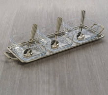 Load image into Gallery viewer, Roussillon Condiment Set with Spoons
