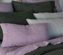 Load image into Gallery viewer, IN STOCK Bella Notte Linens Ines Throw Pillow, 15x24", Tahoe Blue

