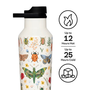 Corkcicle Sport Canteen, 20 oz, Curio Cream