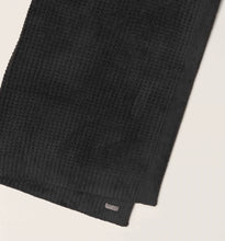 Load image into Gallery viewer, Barefoot Dreams CozyChic Waffle Throw, Carbon
