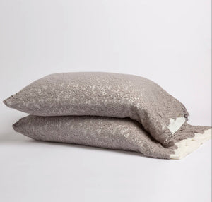 Bella Notte Linens Allora Lace Pillowcase (Single)