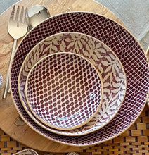 Load image into Gallery viewer, Terrafirma Ceramic Bordeaux Dessert Bowl, 6" (2 Patterns)
