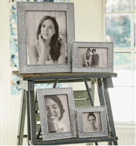 Mariposa Basketweave Frame -  5x7 photo