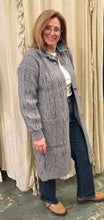 Load image into Gallery viewer, Larissa Long Cable Cardigan
