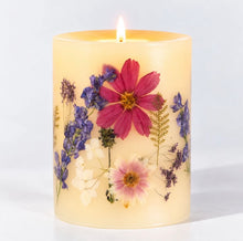 Load image into Gallery viewer, Roman Lavender Botanical Candle, 6.5"
