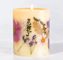 Load image into Gallery viewer, Roman Lavender Botanical Candle, 5.5"
