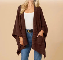 Load image into Gallery viewer, Cozy Marshmallow Ultra Soft Ribbed Shawl Wrap (3 Colors)
