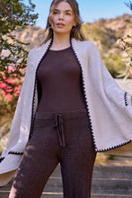Load image into Gallery viewer, Barefoot Dreams CozyChic Blanket Stitch Wrap
