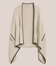 Load image into Gallery viewer, Barefoot Dreams CozyChic Blanket Stitch Wrap
