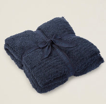 Load image into Gallery viewer, Barefoot Dreams CozyChic Throw (Linen, Stone, Cream, Pink)
