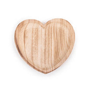 Wooden Heart Tray, Small