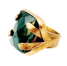 Load image into Gallery viewer, Large Rectangle Rose Cut Cocktail Ring (2 Colors)
