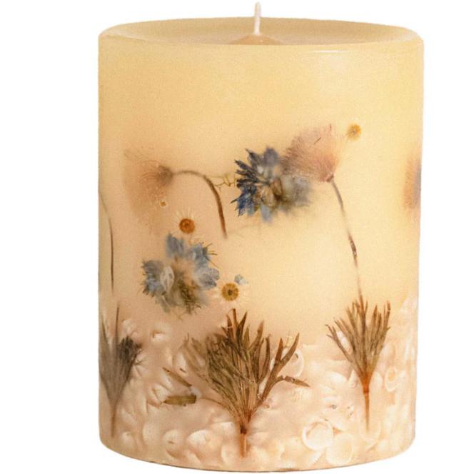 Coastal Vanilla Botanical Candle, 6.5”