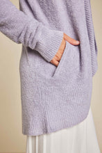 Load image into Gallery viewer, Barefoot Dreams CozyChic Lite Circle Cardi, Blue Aura
