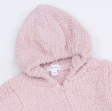 Load image into Gallery viewer, Chenille Hooded Romper (Blue, Pink, Natural)

