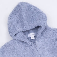 Load image into Gallery viewer, Chenille Hooded Romper (Blue, Pink, Natural)
