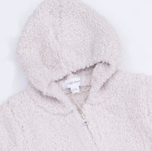 Load image into Gallery viewer, Chenille Hooded Romper (Blue, Pink, Natural)
