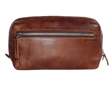Load image into Gallery viewer, Dale Leather Travel Kit, Cognac
